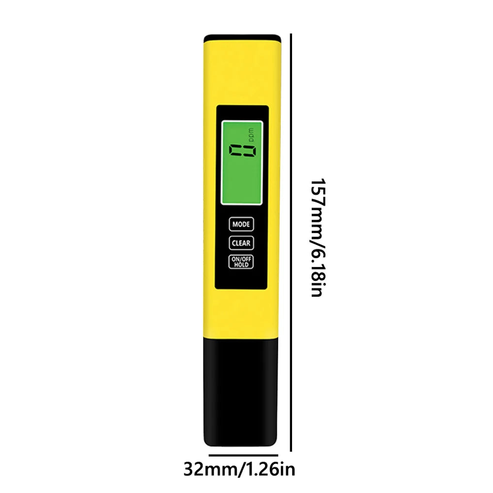 4 in 1 Digital Water Quality Tester TDS Meter EC Meter & Temperature Meter for Drinking Water Hydroponics Aquariums Pools