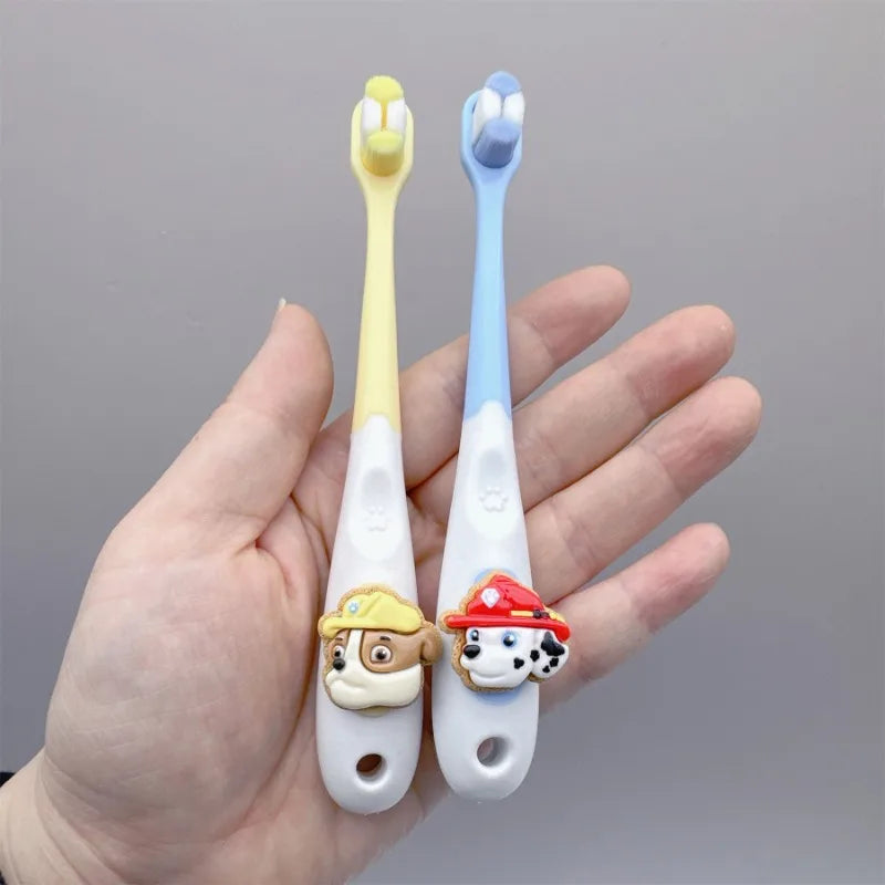 PAW Patrols Children Cartoon Cute Toothbrush Chase Skye Kids Anime Fashion Toothbrushes Boy Girl Oral Hygiene Accessories Gifts