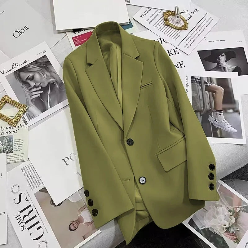 Veste a simple boutonnage slim fit élégant