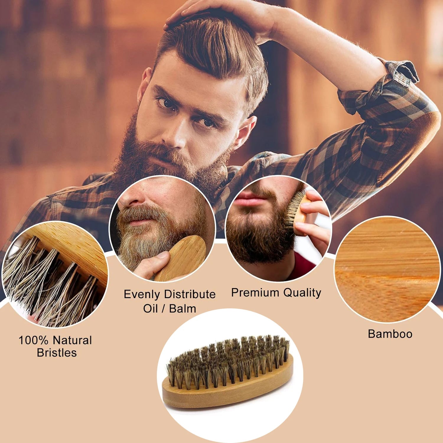 Ensemble de brosses pour hommes