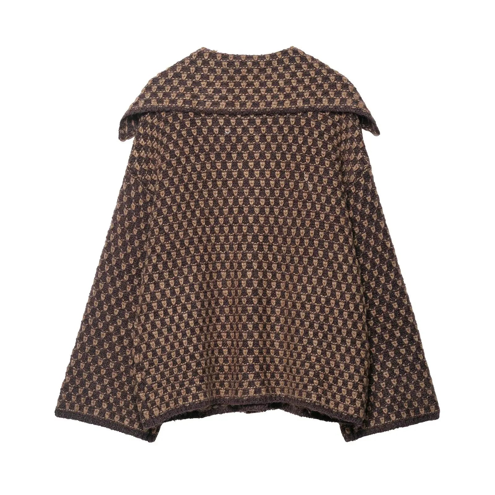 Chic Fashion Knitted Jackets for Women 2025 Autumn Winter Long Sleeve Single-Breasted Short Coats High Street Casual New Jackets