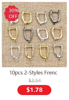 100pcs/Lot High Quality Stainless Steel Gold Plated Earring Back Plug Ear Studs Back Earring Stopper DIY Jewelry Making Supplies