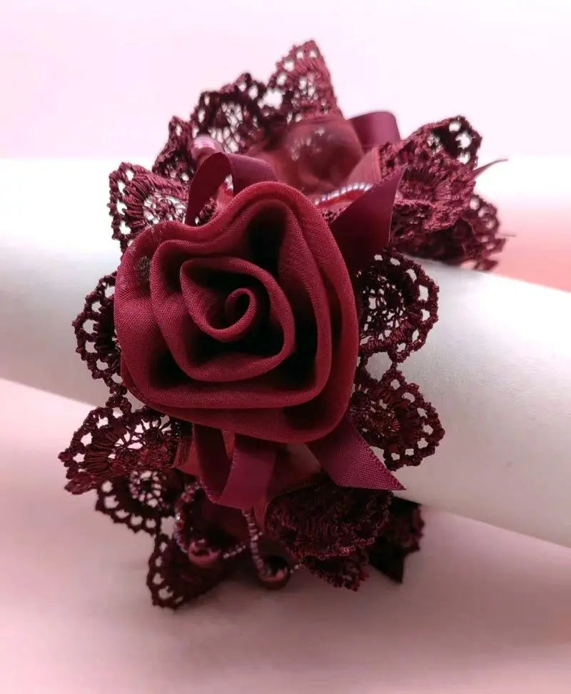 Élastique pour cheveux Fleur