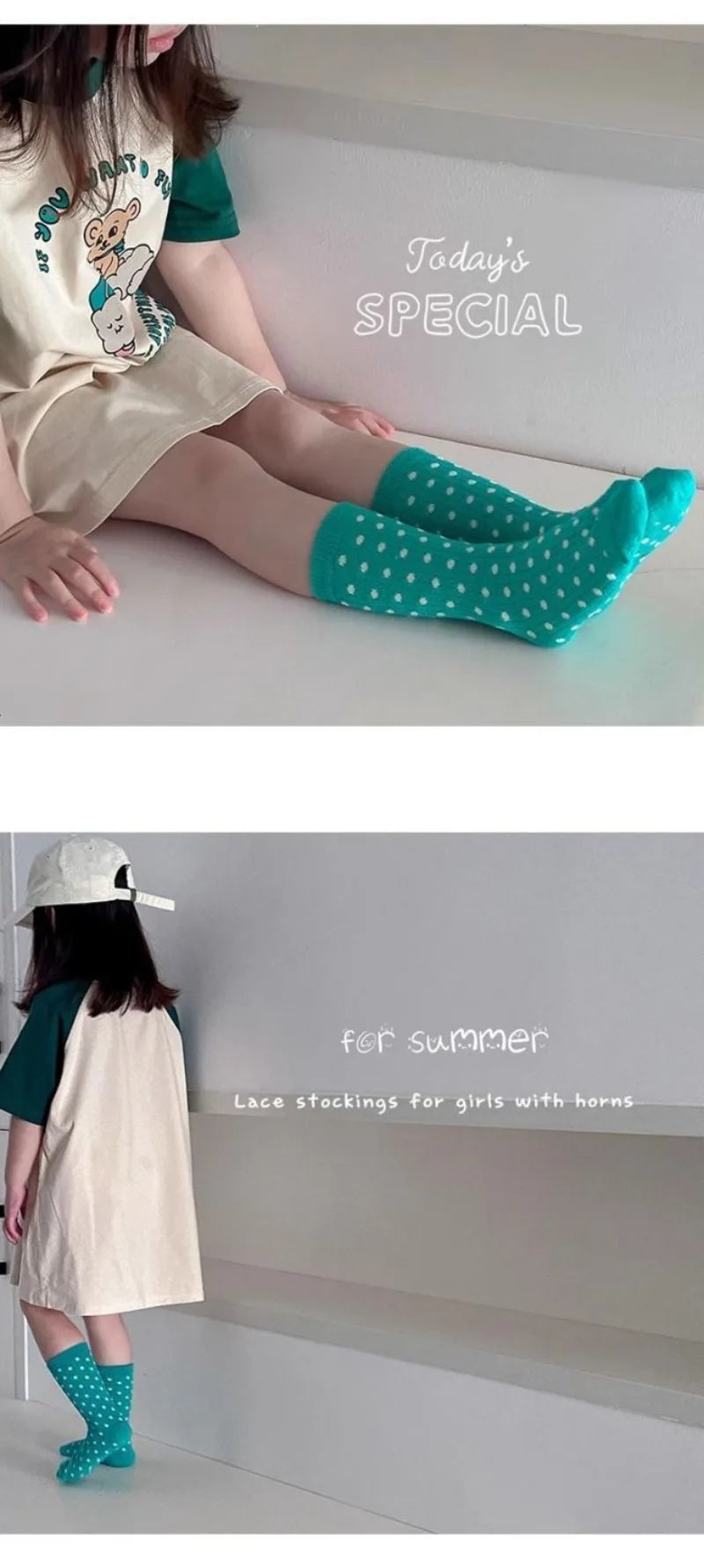 3PCS/Set Girls' Socks Korean Children's Cotton Mesh Mid Tube Socks 2-12Y Baby Girls Kids Versatile Thin Breathable Trendy Socks