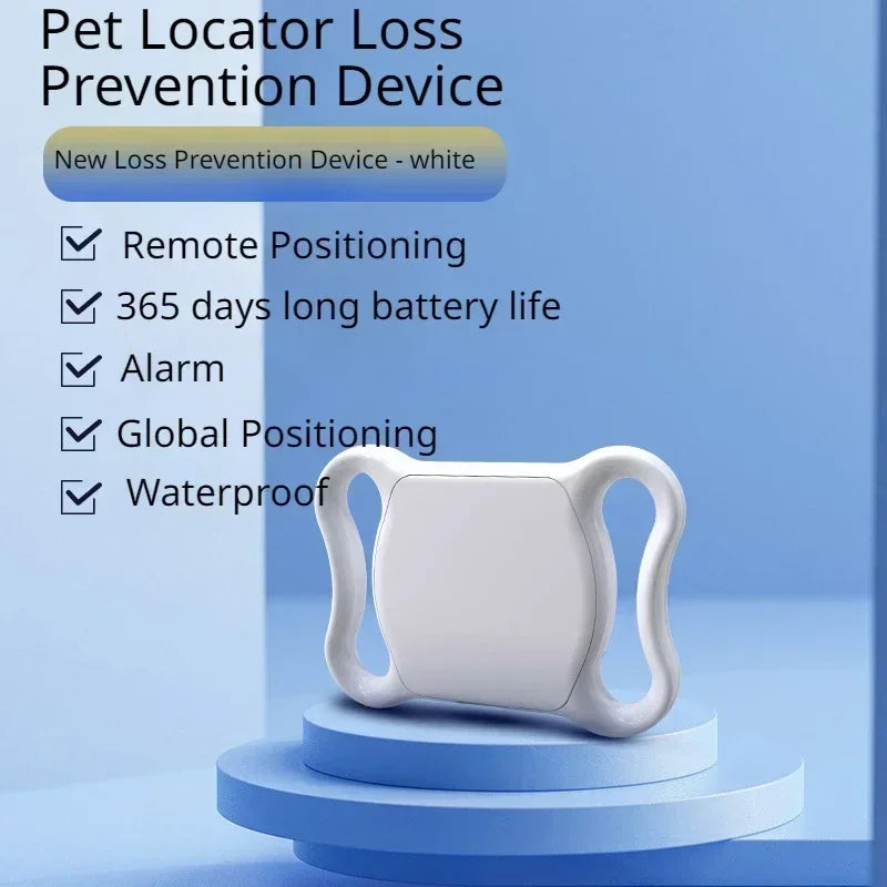 Waterproof Locator Mini GPS Tracker Blue-tooth Wireless Cat and Dog Tracker Smart Animal Finder Pet Positioning Tracker