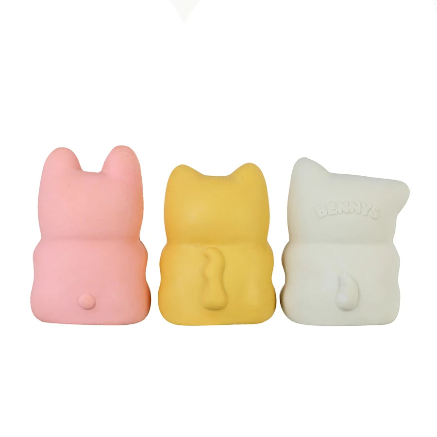 Squeaky Latex Dog Toys - Fun Beeping Pet Toys Set for Puppies & Dogs, Interactive Playtime Companions