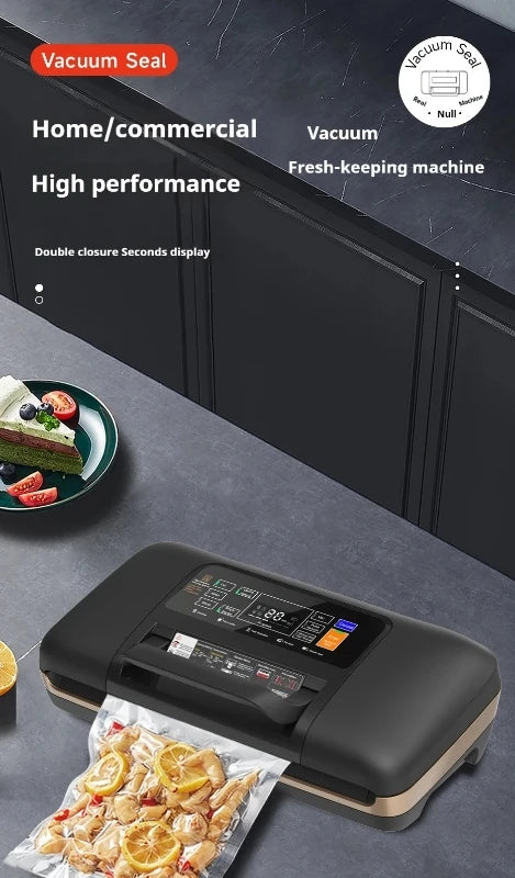 sv639Vacuum Packaging Machine Fully Automatic Double Sealing Large Suction Sealing Machine Long-lasting Freshness Preservation