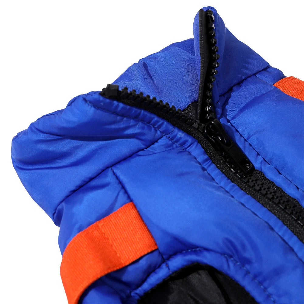 Warm Dog Coat For Autumn Winter Windproof Dogs Jacket With Harness Outdoor Waterproof Puppy Jacket For Small Medium Dogs Bulldog