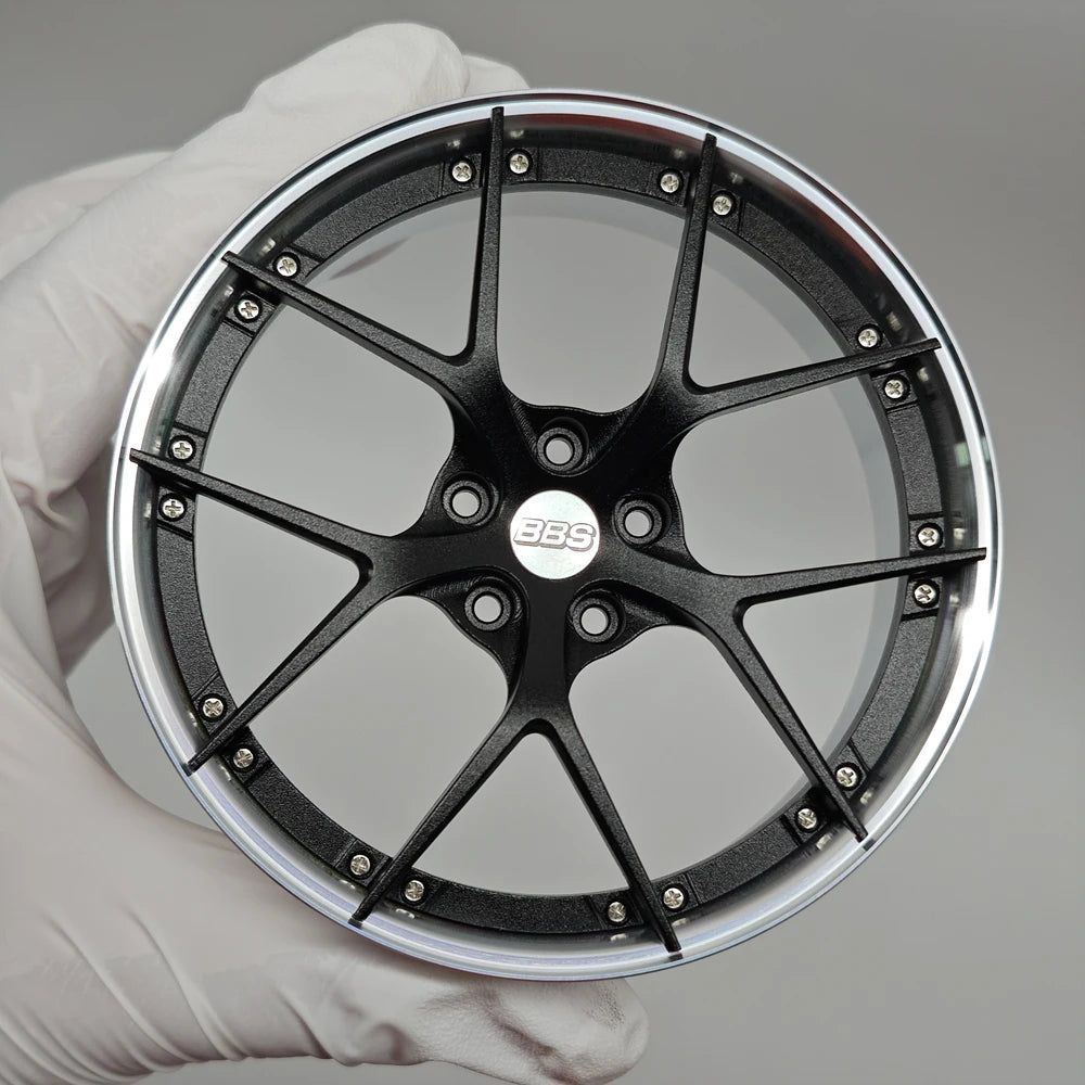 1/5 Car Model Metal Forged Assemble Refitting Wheel Hub  Creative Desktop Display  Personalized  Modification Toys Gift