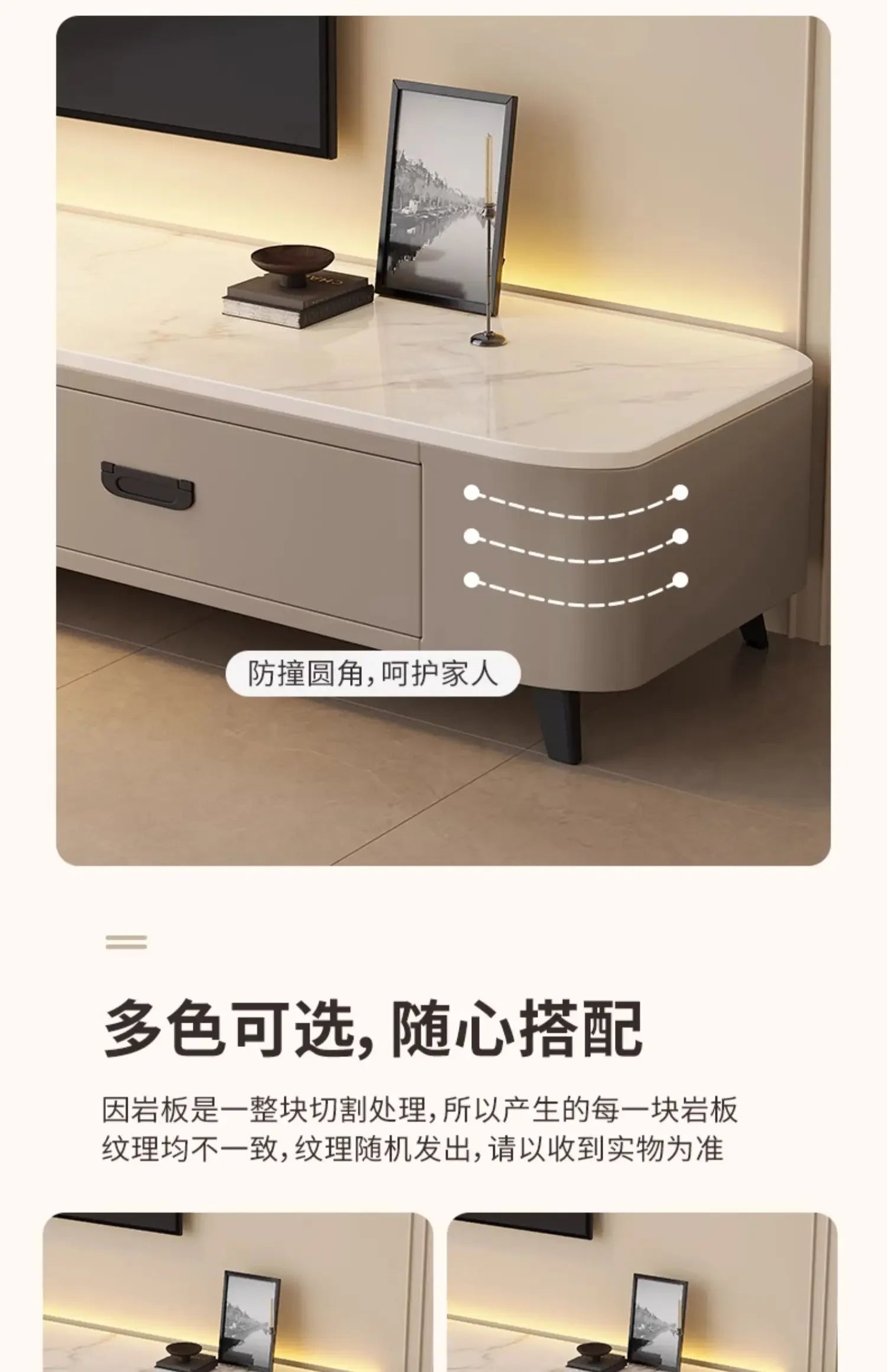 Rangement nordique Tv Table tiroirs centraux Salon luxe armoires modernes supports Tv universels couloir Muebles Para Tv meubles uniques