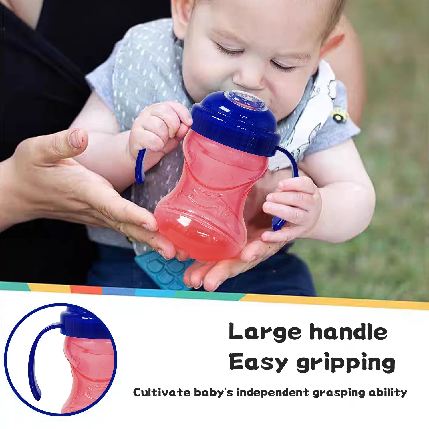 270ml children learn to drink cup anti bucking duck mouth cup baby more than one year old direct drinking milk cup