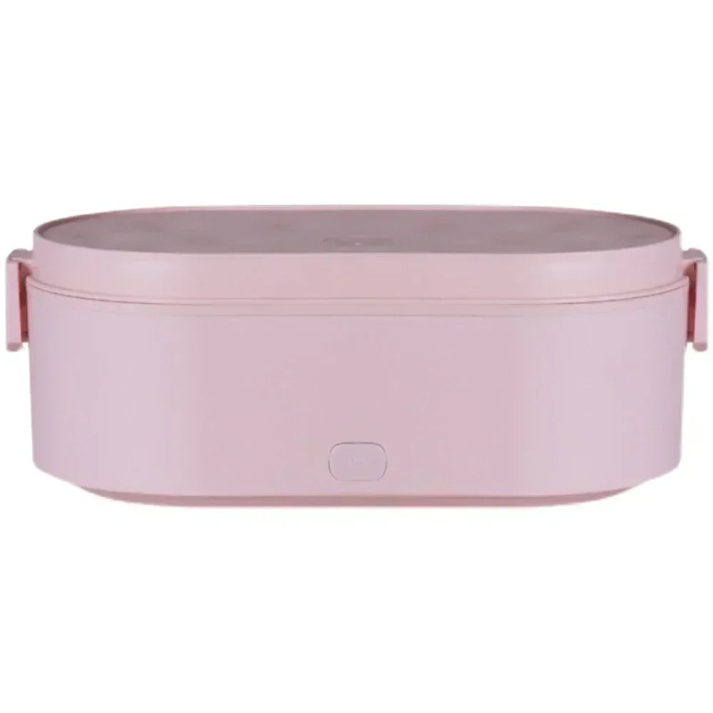 Electric Mini Lunch Box USB Charging Food Heater Container Car Home Travel Portable Rice Cooker Warmer Stainless Steel Bento Box
