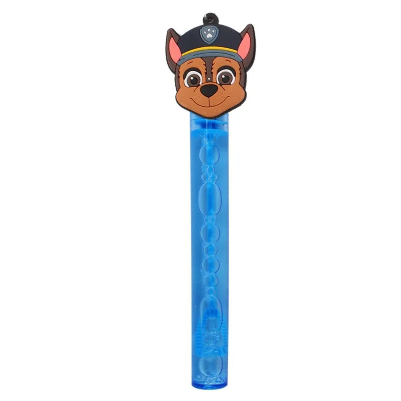 New Cartoon Paw Patrol Bubble Stick Cartoon Portable Bubble Stick Anime Bubble Blow Stick Children Outdoor Party Toys Gifts