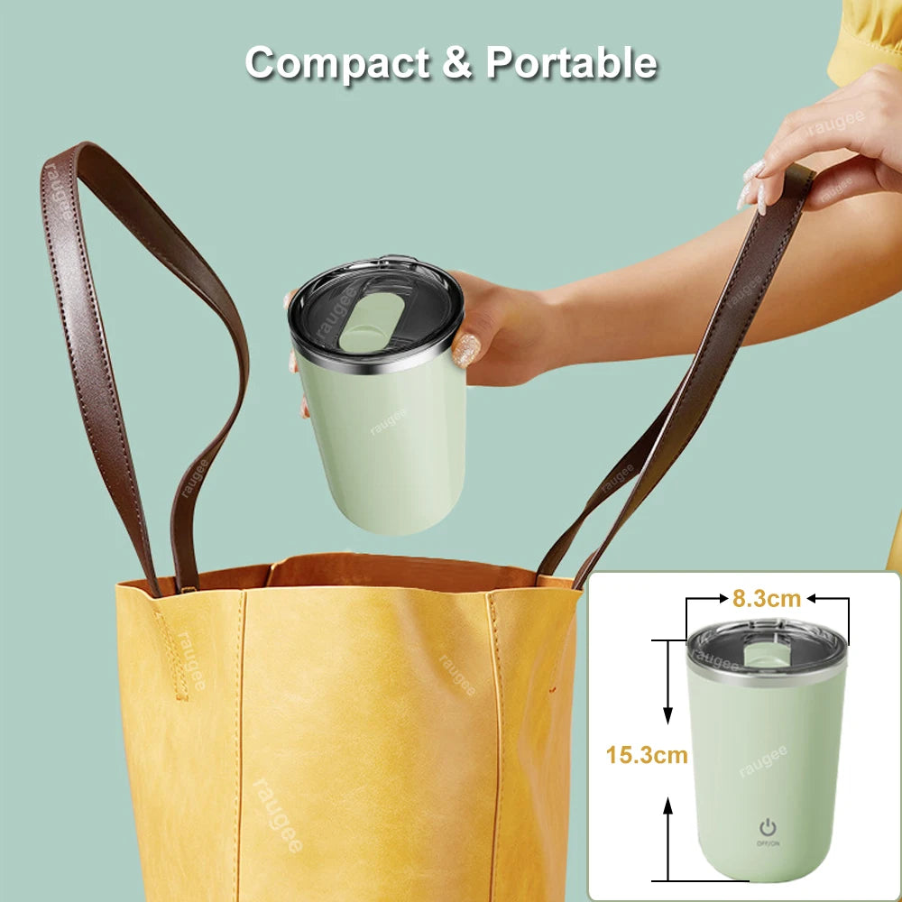 Mini Portable Blender Electric Mixer Machine Portable Blender Bottles Automatic Mixing Cup Rechargeable Electric Shaker Bottle