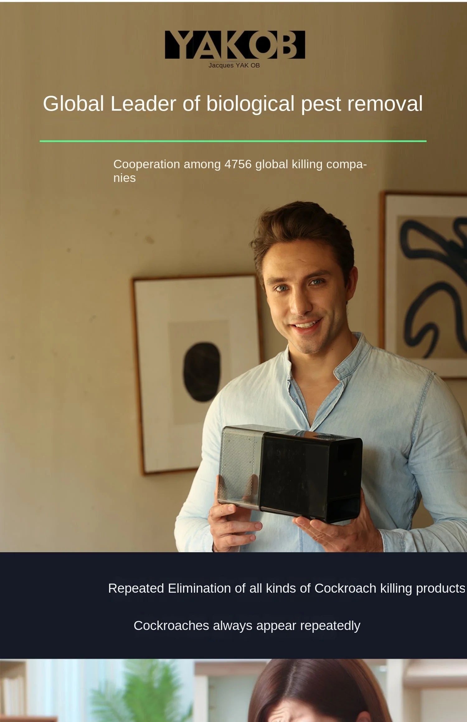 New Non-Toxic Indoor Intelligent Cockroach Killing Tool, Cockroach Medicine Can Be Used Indoors In The Kitchen