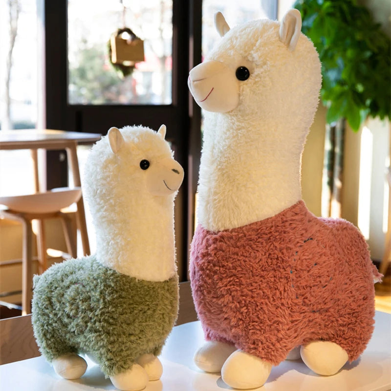 28CM Kawaii PlushAlpacasso Toys Fashion Animal Soft Stuffed Dolls Lovely Alpaca Pillows Birthday Xmas Gift for Child Girls