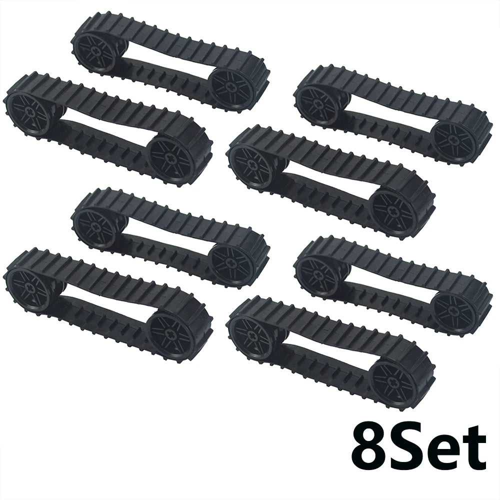 Technical Bricks Bulk Chain Link Caterpillar Tread Tank Track Model Parts Classical Building Blocks Toys 3873 57519 88323 3711