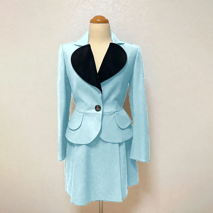 Costume 2 pièces personnalisé slim sweet