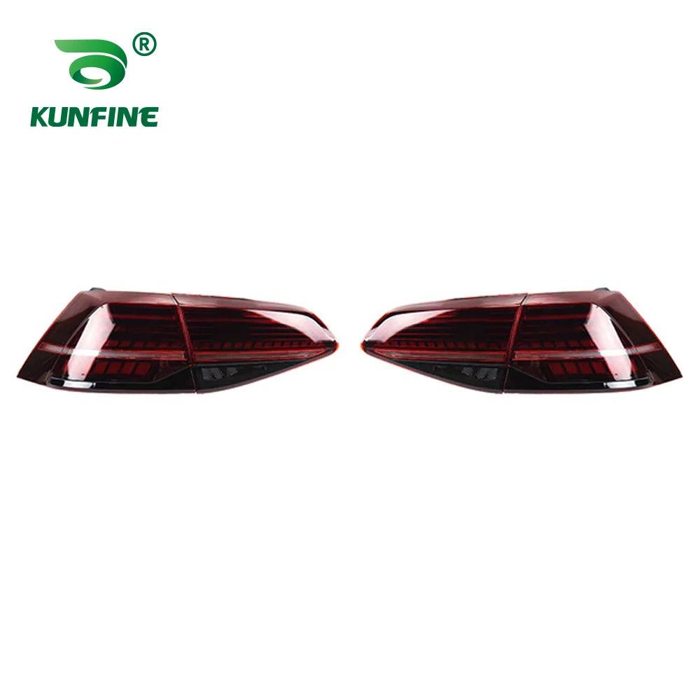 Pair Of Car Tail Light Assembly For Volkswagen VW Golf 7 mk7 Golf 7.5 mk7.5 2013 2014 - 2020 LED Brake Flowing Water Flicker