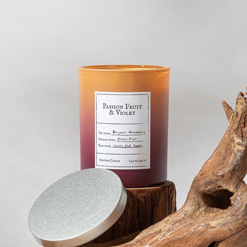 Soybean Aromatherapy Candle Christmas Décoration Aroma Romanticism Valentine's family   Gift For Home Natural  Without Smoke