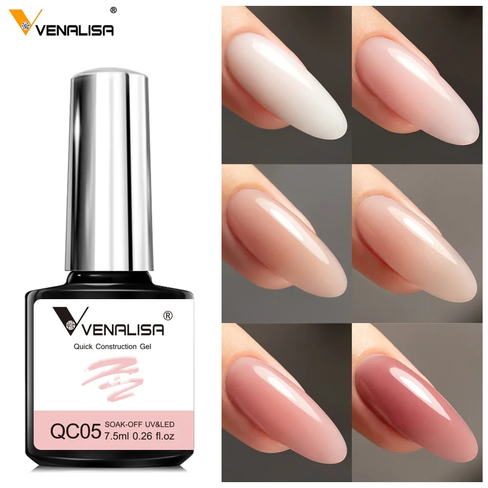 Kit de vernis à ongles en gel 6 couleurs