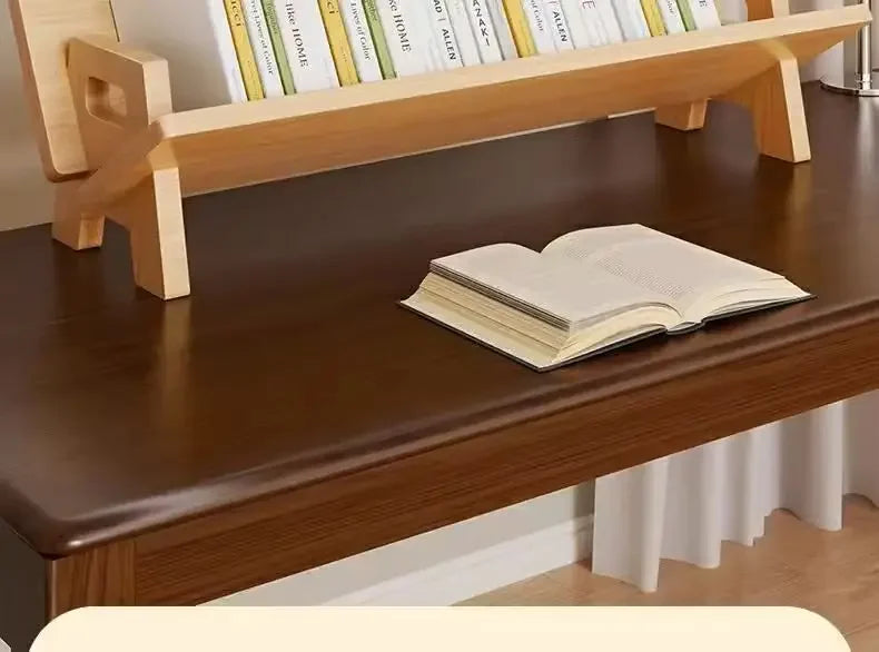 Bibliothèque inclinable en bois dans le salon/bureau, étagère à livres de bureau, organisateur, étagères de rangement pour affichage CD/magazine/livres