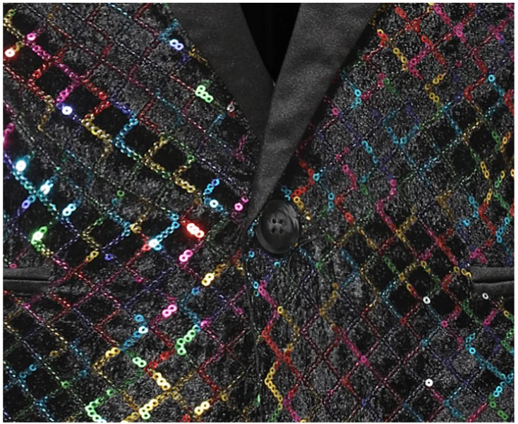 veste de conception a paillettes