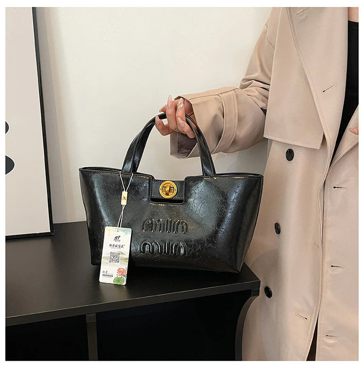 Women's Fashion Leather Crossbody Bag Shoulder Bag Handbag Combo Luxury Brand Classic Elegant Designer Style