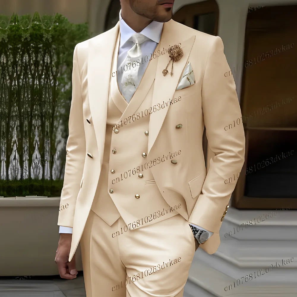 Ensemble de costume 3 pièces smoking