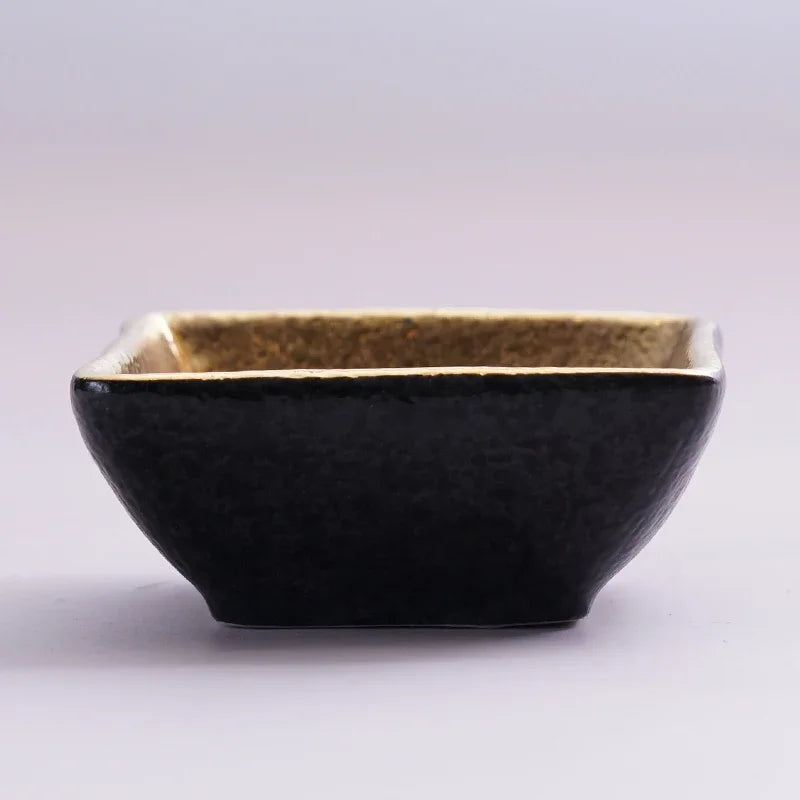 Ceramic Cutlery Set Sauce Dish Soy Sauce Dish Vinegar Dishes Snack Plate Seasoning Plate Try Dishes Bowl Flagon Wine Glass