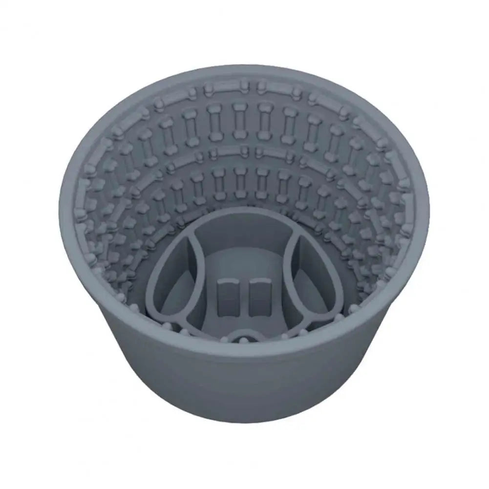 Dog Slow Feeder,Silicone Lick Bowl,Dog Licking Mat Treat Dispenser,Anti-Choking Pet Slow Eating Bowl,for Small Medium Large Dogs