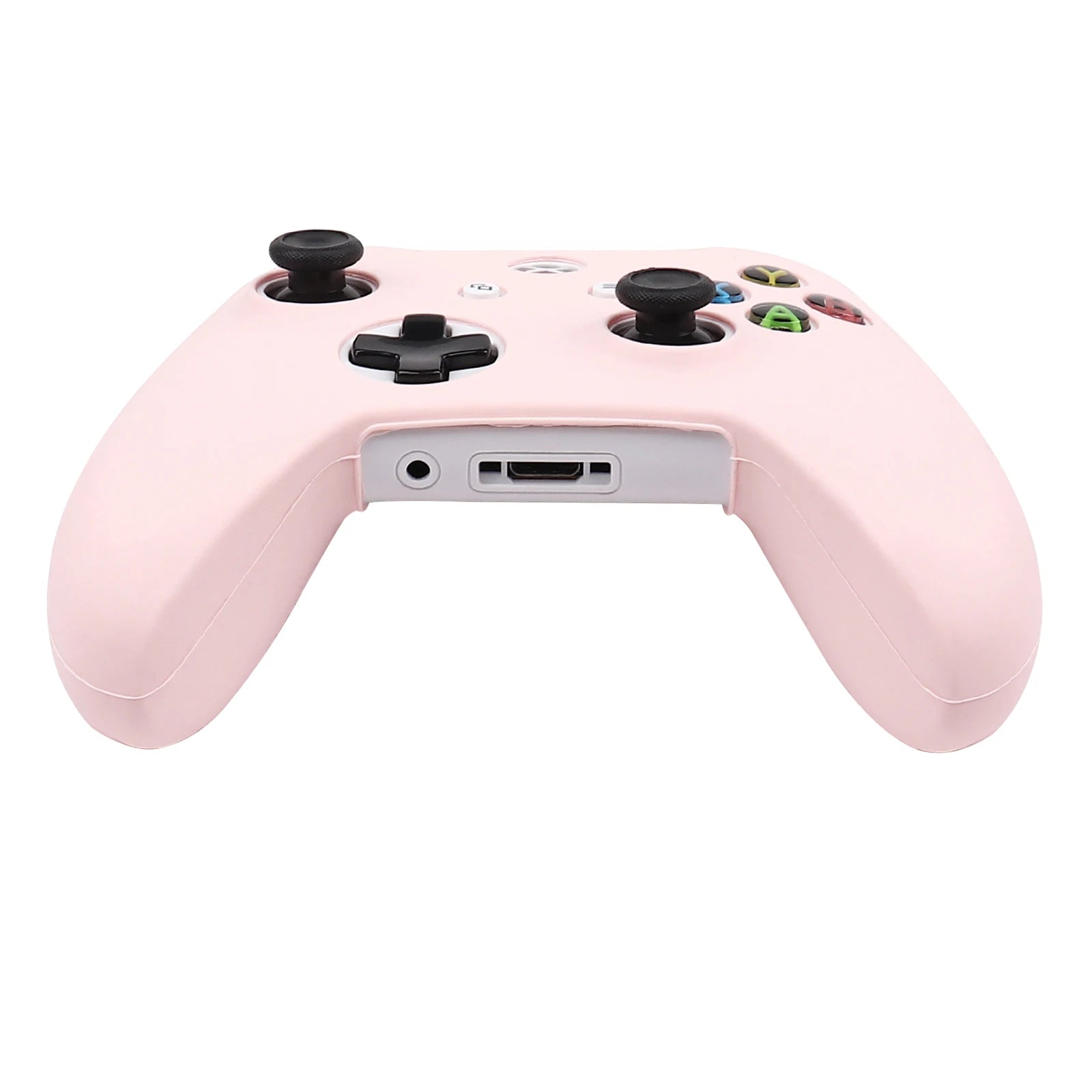 Pink Soft Silicone Protective Case For Xbox One S Controller Skin Gamepad Case Cover Games Accessories for XONES Joystick Cases