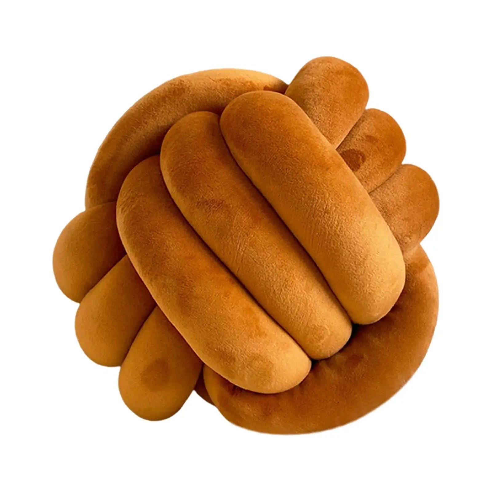 Knotted Plush Soft Knot Ball Pillow Photography Props Home Decor Cushion Soft Knot Ball Pillows Throw Knotted Pillow Handmade