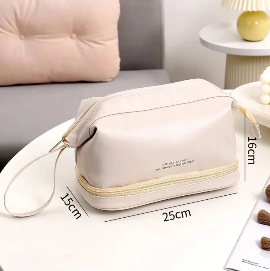 Sac de rangement portable pour cosmétiques, grande capacité