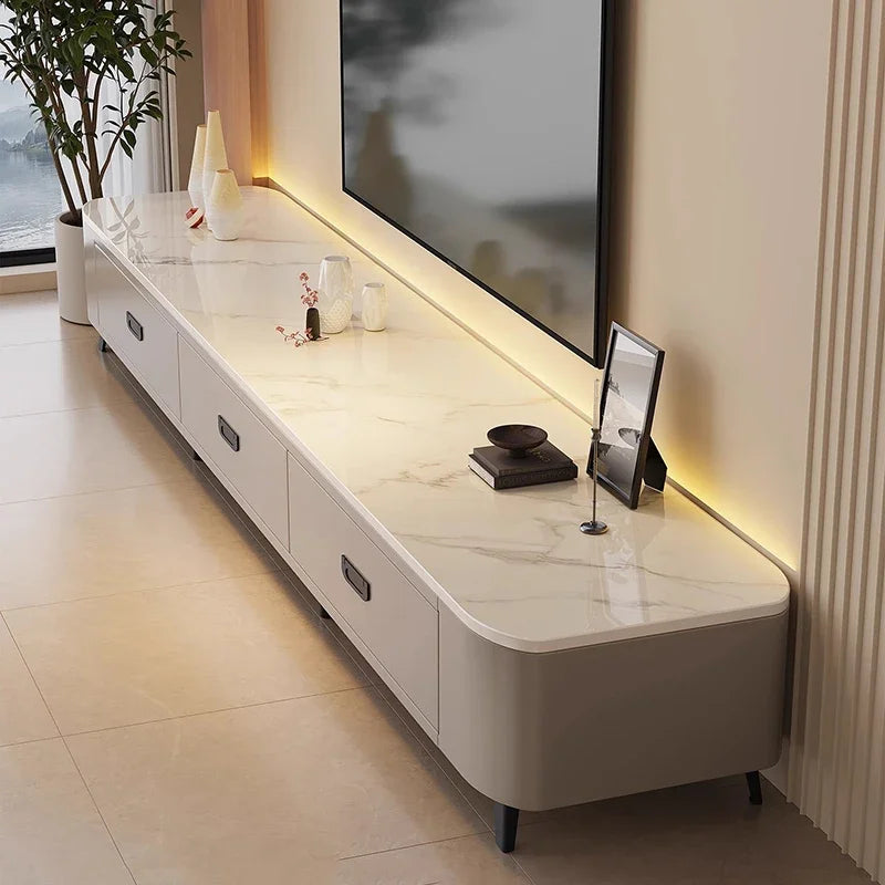 Rangement nordique Tv Table tiroirs centraux Salon luxe armoires modernes supports Tv universels couloir Muebles Para Tv meubles uniques