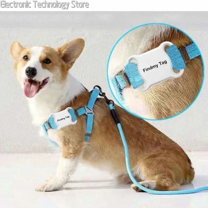 Waterproof Locator Mini GPS Tracker Blue-tooth Wireless Cat and Dog Tracker Smart Animal Finder Pet Positioning Tracker