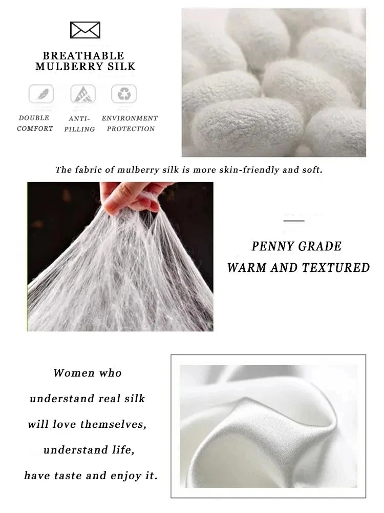 Winsleter, 100%Real Silk Elegant Dresses, Women Half Sleeve ONeck Ruched, Beach Vacation OL Dress, 2024 Summer Autumn D46910QM