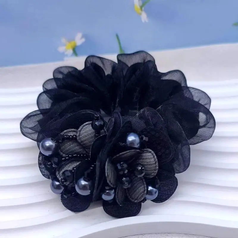 Élastique pour cheveux Fleur