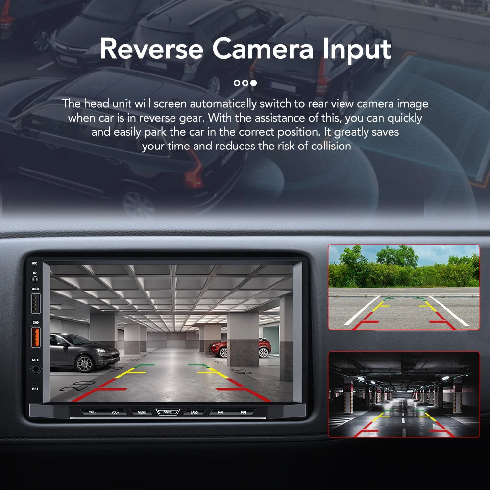 Car Radio 2 Din Android 11 Carplay Android Auto Car Stereo Multimedia Player Universal 7 Inch GPS Bluetooth RDS For VW Nissan