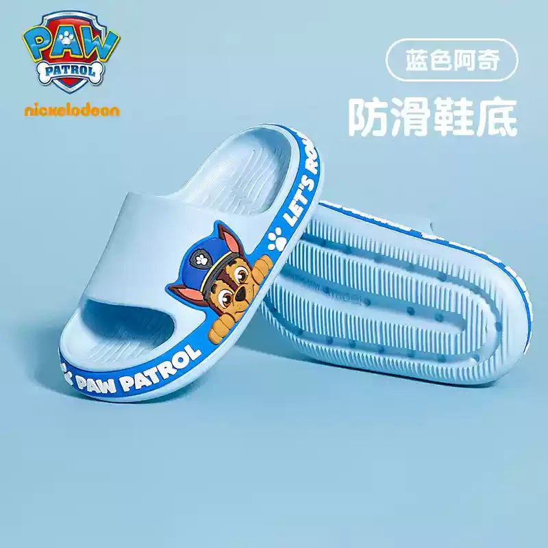 Paw Patrol  Children'S Slippers Woof Team Summer Boys Girls Indoor Non-Slip Bathroom Bath Slippers Baby Home Home