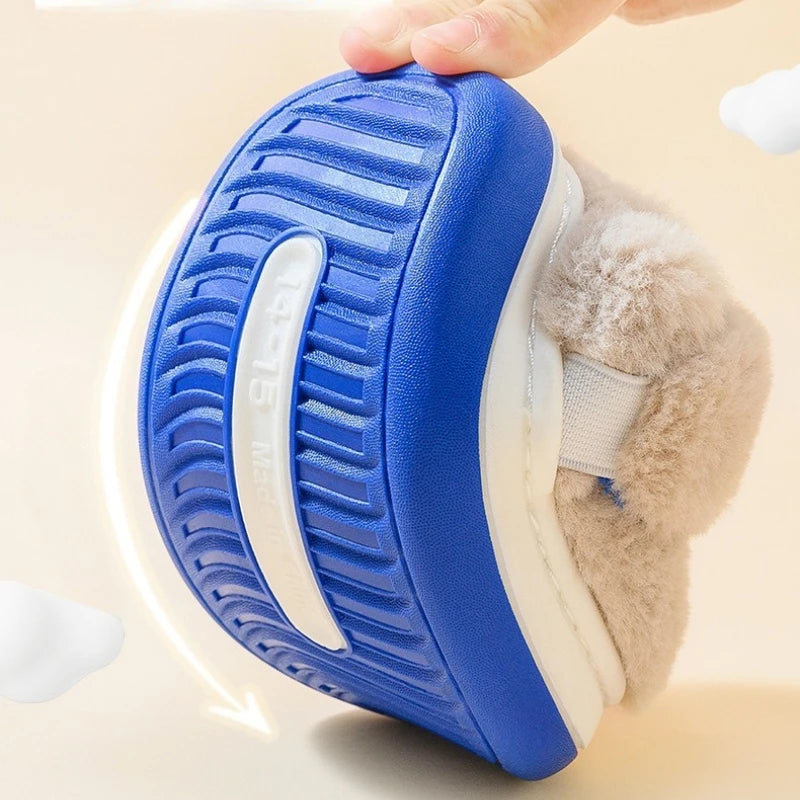 PAW Patrol Chase Kids Warm Slippers Anime Boy Girl Indoor Non-slip House Slides Cartoon Soft Comfortable Plush Slippers Gifts