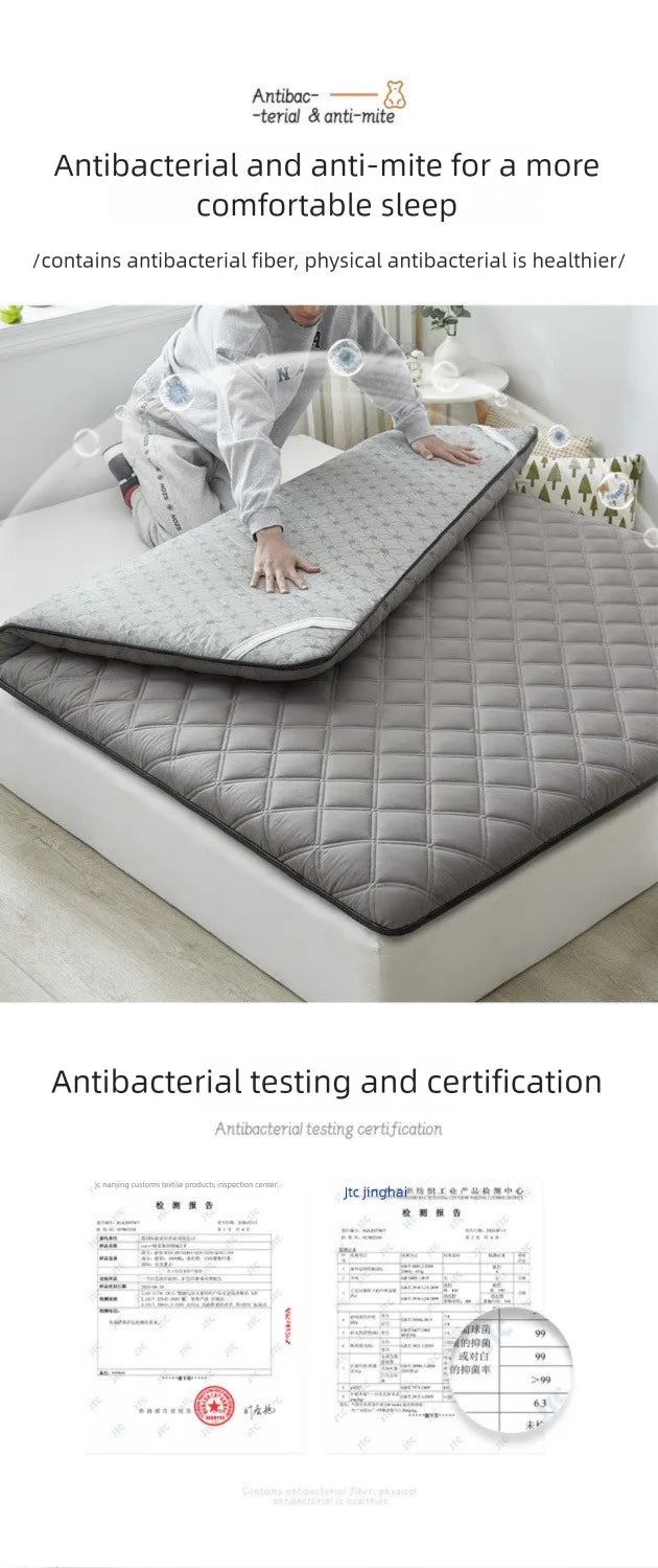 Universal Comfortable Mattress, Soft Soybean Mattress For Home Bedroom, Single Student Dormitory Quilted Bedding.