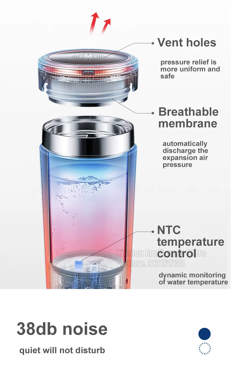 Morphy Richards Electric Kettle 300ML Mini Insulated Kettle for Tea and Coffee Home Kitchen Appliances For Travel Dormitory