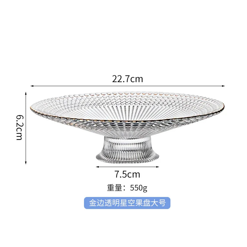 Kitchen Storage Plates Reusable Containers Washing Tray Plates Advanced Luxury Vassoio Portaoggetti Decoration Accessories