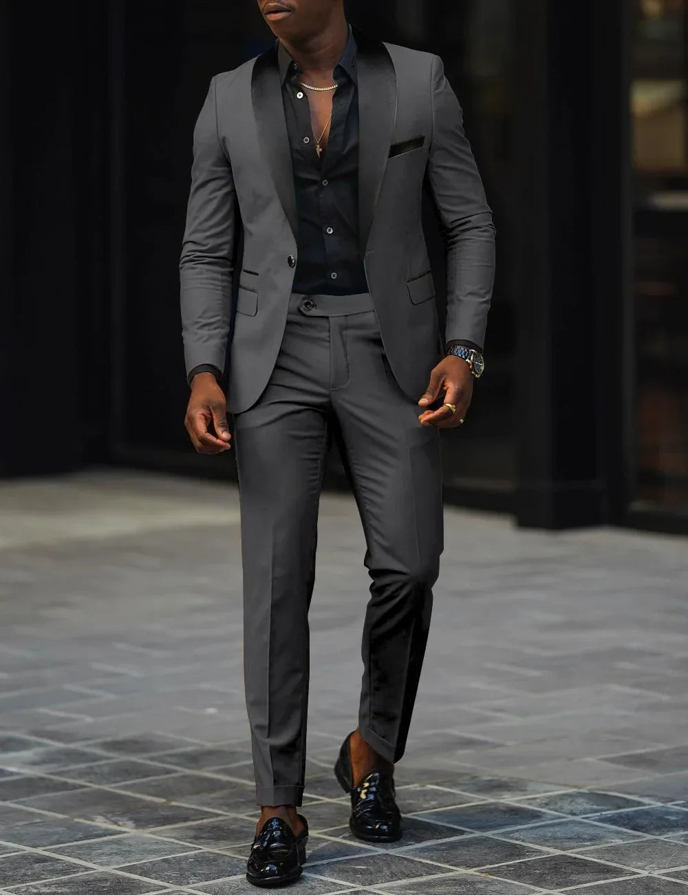 Ensemble de costume 2 pièces décontractée