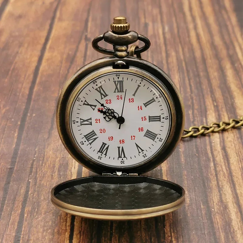 Retro Chain The Greatest Love Pocket Watch Necklace For Grandpa Gifts Reloj Skyrim New Arrival Hot Sale Clock Thanksgiving Gifts
