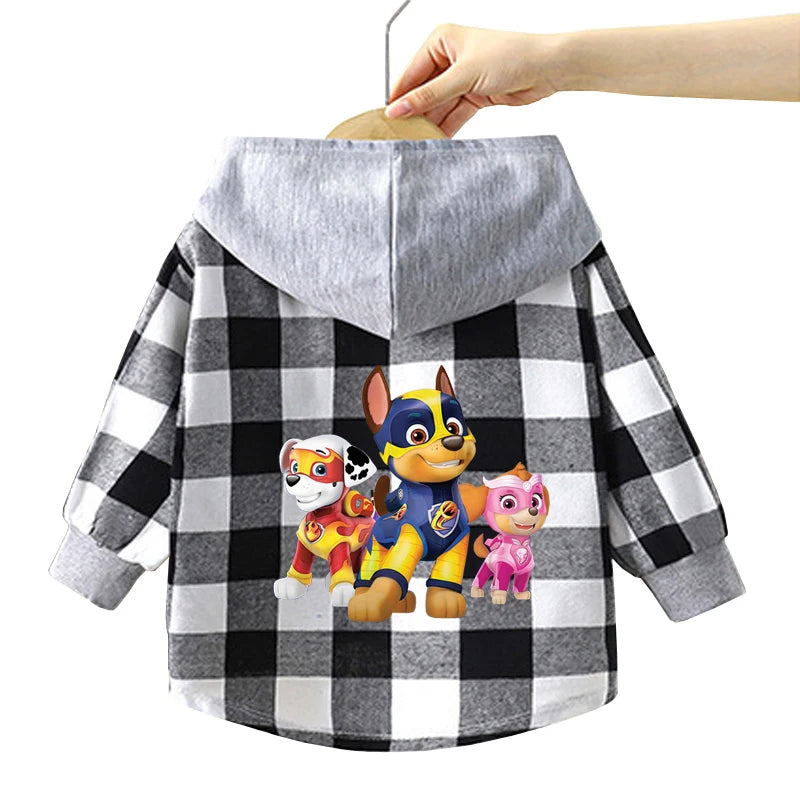 Sweat à capuche veste Manteaux Automne pat patrouille