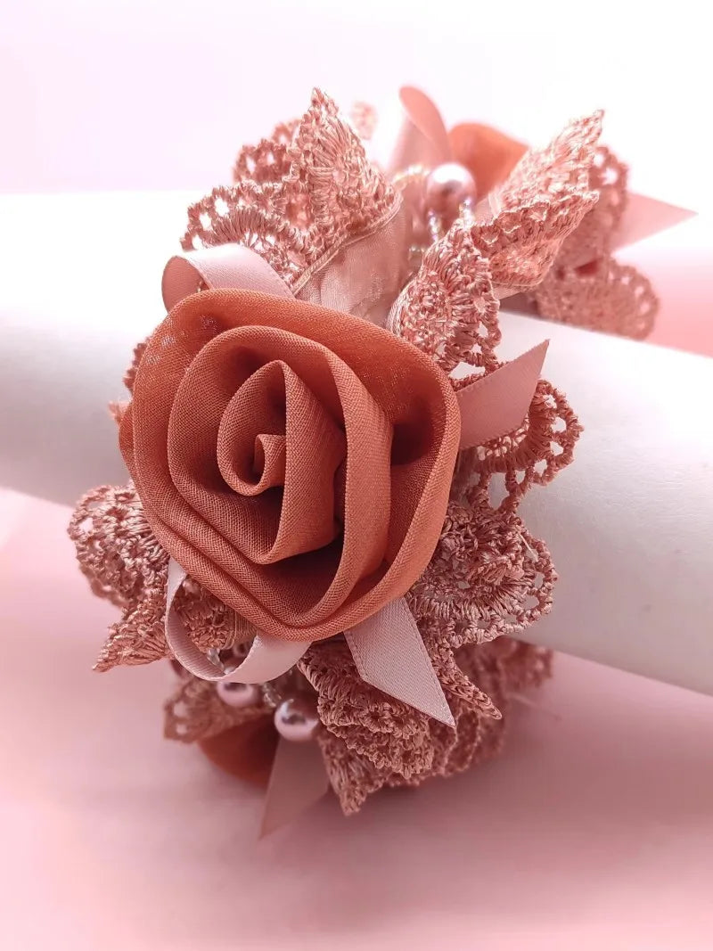 Élastique pour cheveux Fleur