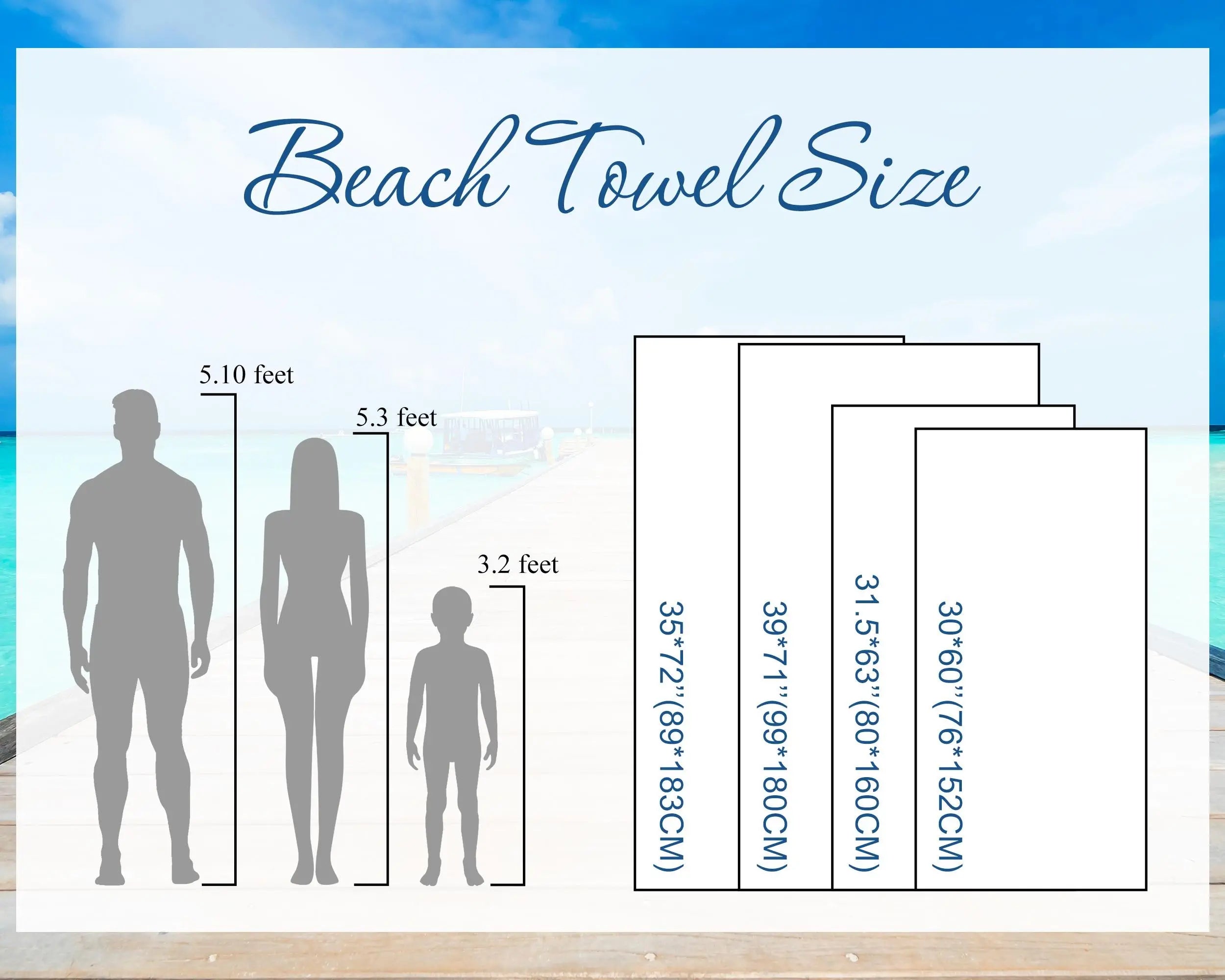 Microfiber Quick Dry Beach Towel Personalized Towel Customized with Names Words Logo Suitable Seaside Gym Yoga Fitness Travel