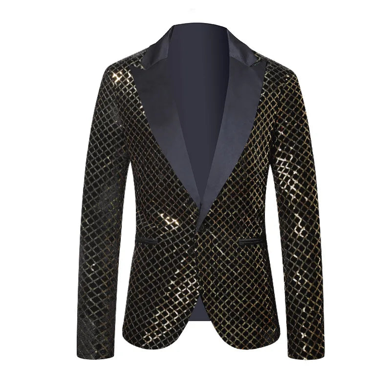 veste de conception a paillettes